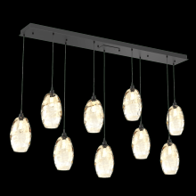 Hammerton PLB0035-09-MB-OA-C01-E2 - Ellisse Linear 9pc Multi-Pendant