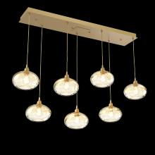 Hammerton PLB0036-07-GB-OA-C01-E2 - Coppa Linear 7pc Multi-Pendant