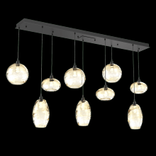 Hammerton PLB0048-09-MB-OA-C01-E2 - Misto Linear 9pc Multi-Pendant