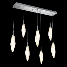 Hammerton PLB0050-07-GM-CA-C01-L1 - Rock Crystal Linear 7pc Multi-Pendant