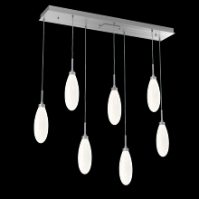 Hammerton PLB0071-07-SN-WL-C01-L3 - Fiori Linear 7pc Multi-Pendant