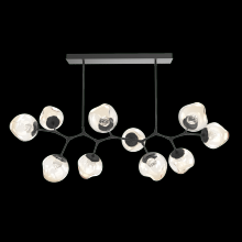 Hammerton PLB0086-BC-MB-FA-001-L1 - Luna 10pc Branch-Matte Black-Floret Inner