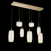 Hammerton PLB0091-07-GB-A-C01-L3 - Vessel Linear 7pc Multi-Pendant