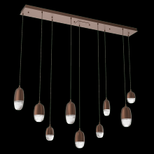 Hammerton PLB0079-09-BB-PC-C01-L1 - Pebble Linear 9pc Multi-Pendant