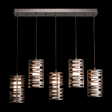 Hammerton PLB0013-05-GP-F-C01-L3 - Tempest Linear 5pc Multi-Pendant