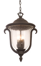 Kalco 9007BB - Santa Barbara Outdoor 3 Light Medium Hanging Lantern