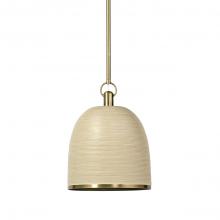 Palecek 2280-79 - Rivoli Leather Pendant Sand