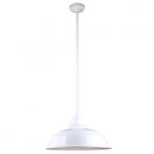 Hi-Lite MFG Co. H-QSN15117-SA-93/QSN36ST3-93/QSNHSC-93 - 17" Ceiling Stem Light