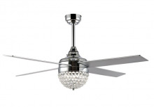 Hansen Lighting Items CLF1023B - Safavieh - CRISTA CEILING FAN / REMOTE