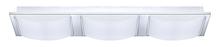 Eglo 94467A - Wasao 3-Light LED Flush Mount