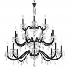 Schonbek 1870 S7620N-22R - Napoli 20 Light 120V Chandelier in Heirloom Gold with Radiance Crystal