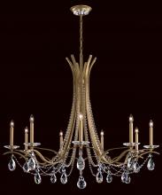 Schonbek 1870 VA8339N-48H - Vesca 9 Light 120V Chandelier in Antique Silver with Heritage Handcut Crystal