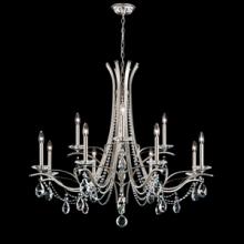 Schonbek 1870 VA8322N-22S - Vesca 12 Light 110V Chandelier in Heirloom Gold with Clear Crystals From Swarovski®