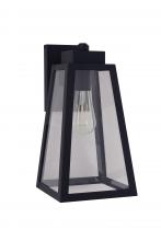 Craftmade ZA6914-TB - Sorano 1 Light 13.88" Outdoor Lantern in Textured Black