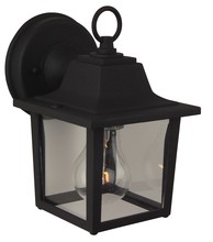 Craftmade Z190-05F - Black Wall Lantern