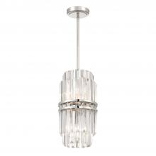 Crystorama HAY-1401-PN - Hayes 4 Light Polished Nickel Mini Pendant