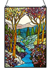 Dale Tiffany TC17178 - Landscape 26"H Tiffany Window Panel