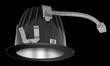 RAB Lighting NDLED4RD-50YN-S-B - RECESSED DOWNLIGHTS 12 LUMENS NDLED4RD 4 INCH ROUND UNIVERSAL DIMMING 50 DEGREE BEAM SPREAD 3500K