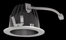 RAB Lighting NDLED4RD-50Y-B-S - RECESSED DOWNLIGHTS 12 LUMENS NDLED4RD 4 INCH ROUND UNIVERSAL DIMMING 50 DEGREE BEAM SPREAD 3000K