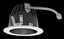 RAB Lighting NDLED4RD-50YNHC-B-W - RECESSED DOWNLIGHTS 12 LUMENS NDLED4RD 4 INCH ROUND UNIVERSAL DIMMING 50 DEGREE BEAM SPREAD 3500K