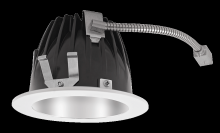 RAB Lighting NDLED4RD-80YY-M-W - RECESSED DOWNLIGHTS 12 LUMENS NDLED4RD 4 INCH ROUND UNIVERSAL DIMMING 80 DEGREE BEAM SPREAD 2700K