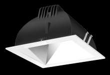 RAB Lighting NDLED4SD-50YN-S-W - RECESSED DOWNLIGHTS 12 LUMENS NDLED4SD 4 INCH SQUARE UNIVERSAL DIMMING 50 DEGREE BEAM SPREAD 3500K