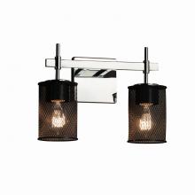 Justice Design Group MSH-8412-10-CROM - Union 2-Light Bath Bar