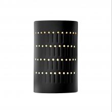 Justice Design Group CER-2285-BKMT-LED1-1000 - Small LED Cactus Cylinder - Open Top & Bottom