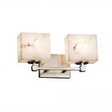 Justice Design Group FAL-8422-55-NCKL - Tetra 2-Light Bath Bar