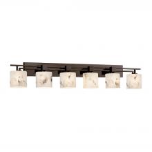 Justice Design Group FAL-8706-30-DBRZ-LED6-4200 - Aero 6-Light LED Bath Bar