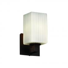 Justice Design Group FSN-8921-15-RBON-ABRS - Modular 1-Light Wall Sconce