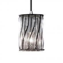 Justice Design Group WGL-8815-10-SWCB-CROM-LED1-700 - Mini 1-Light LED Pendant