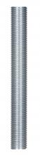 Satco Products Inc. 90/2118 - 1/4 IP Steel Nipple; Zinc Plated; 5-1/4" Length; 1/2" Wide