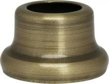 Satco Products Inc. 90/2271 - Flanged Steel Neck; 1/2" Height; 7/8" Bottom; Antique Brass Finish