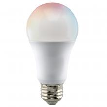 Satco Products Inc. S11252 - 9.5 Watt; A19 LED; RGB & Tunable White; Starfish IOT; 120 Volt; 800 Lumens