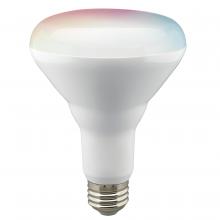 Satco Products Inc. S11256 - 9.5 Watt; BR30 LED; RGB & Tunable White; Starfish IOT; 120 Volt; 800 Lumens; 2-pack