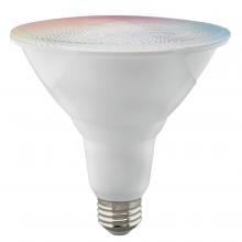 Satco Products Inc. S11277 - 15 Watt; PAR38 LED; RGB & Tunable White; Starfish IOT; 120 Volt; 1200 Lumens; T20; 90 CRI