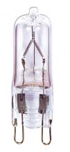 Satco Products Inc. S3546 - 75 Watt; Halogen; T4; Clear; 2000 Average rated hours; 1250 Lumens; Double Loop base; 120 Volt;