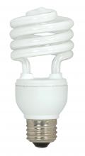 Satco Products Inc. S7226 - 18 Watt; Mini Spiral Compact Fluorescent; 5000K; 82 CRI; Medium base; 120 Volt