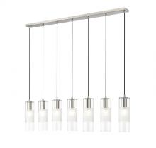 Z-Lite 824P-7L-BN - 7 Light Linear Chandelier