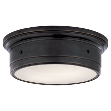 Visual Comfort & Co. Signature Collection SS 4016BZ-WG - Siena Large Flush Mount