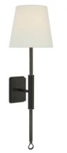 Visual Comfort & Co. Signature Collection AL 2006BZ/CHC-L - Griffin Tail Sconce