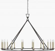 Visual Comfort & Co. Signature Collection CHC 5275AI - Darlana Oversized Single Ring Chandelier
