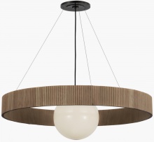 Visual Comfort & Co. Signature Collection WS 5001BZ/NO-WG - Arena 42" Ring and Globe Chandelier