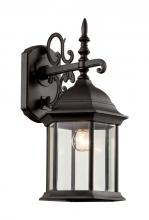 Trans Globe 4354 BK - Josephine 19" Wall Lantern