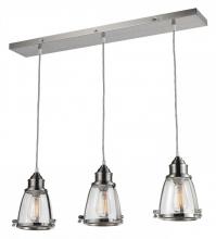 Trans Globe 70926 BN - 3LT-PENDANT INDUSTRIAL-BN