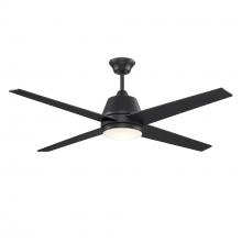 Trans Globe F-1026 BN - Mammoth Collection Contemporary 4-Blade Ceiling Fan with LED Light Kit