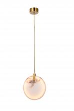 Bethel International BU04P11G - LED Single Pendant Lighting Gold