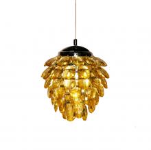 Bethel International GL70075A - Single Pendant Lighting Amber