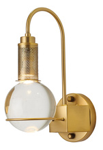 Bethel International MU90W12BR - Wall Sconce Antique Brass